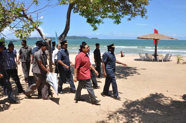 ශ්රී ලංකා ගුවන් හමුදා 'මාබල් බීච් නිවාඩු නිකේතනය' ජනාධිපතිතුමන් අතින් විවෘත කෙරේ