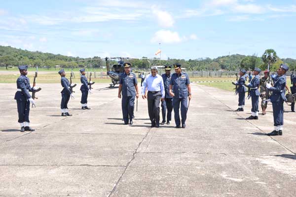 ශ්රී ලංකා ගුවන් හමුදා 'මාබල් බීච් නිවාඩු නිකේතනය' ජනාධිපතිතුමන් අතින් විවෘත කෙරේ