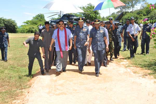 ශ්රී ලංකා ගුවන් හමුදා 'මාබල් බීච් නිවාඩු නිකේතනය' ජනාධිපතිතුමන් අතින් විවෘත කෙරේ
