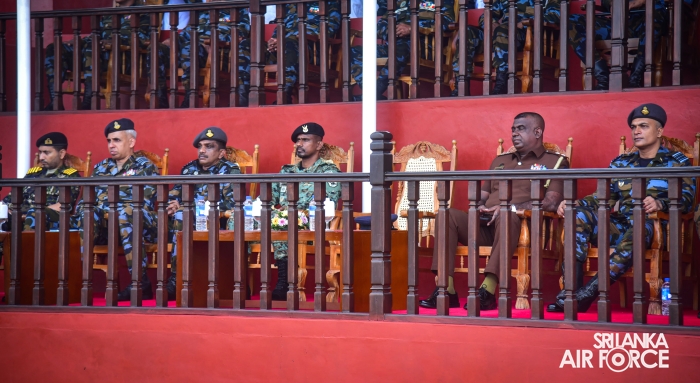 FALL OUT PARADE OF REGULAR, DIRECT ENTRY AND VOLUNTEER AIRMEN AND AIRWOMEN HELD AT SLAF ACADEMY CHINA BAY
