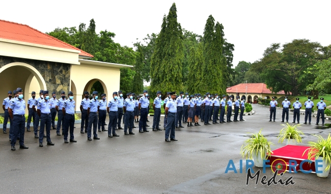 CHANGE OF COMMAND AT AIR FORCE ACADEMY CHINA BAY