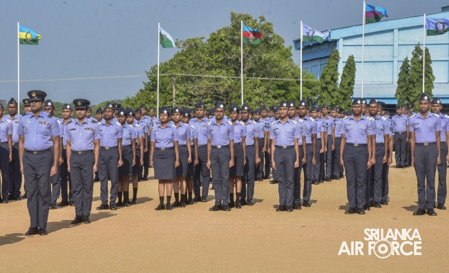 THE CHANGE OF COMMAND AT THE AIR FORCE ACADEMY CHINA BAY