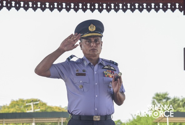 THE
CHANGE OF COMMAND AT THE AIR FORCE ACADEMY CHINA BAY