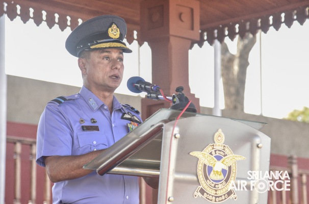 THE CHANGE
OF COMMAND AT THE AIR FORCE ACADEMY CHINA BAY
