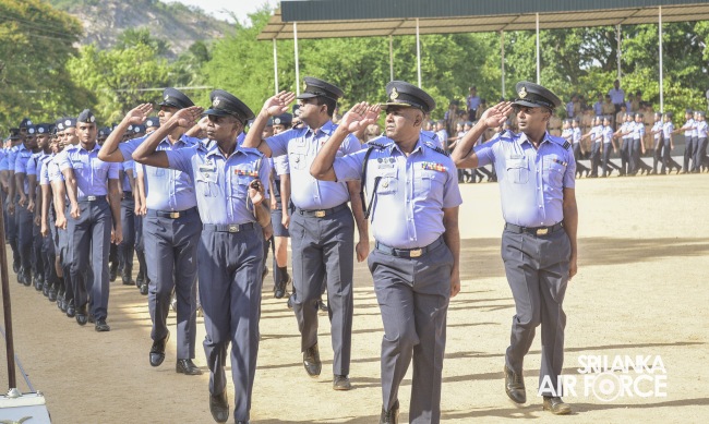 THE
CHANGE OF COMMAND AT THE AIR FORCE ACADEMY CHINA BAY