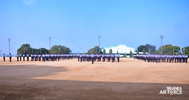 CHANGE OF COMMAND OF THE SLAF ACADEMY CHINA BAY