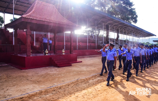 CHANGE OF COMMAND OF THE SLAF ACADEMY CHINA BAY