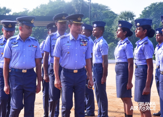 CHANGE OF COMMAND OF THE SLAF ACADEMY CHINA BAY