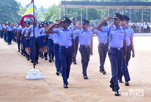 CHANGE OF COMMAND OF THE SLAF ACADEMY CHINA BAY