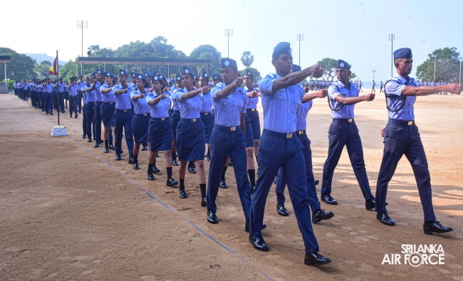CHANGE OF COMMAND OF THE SLAF ACADEMY CHINA BAY