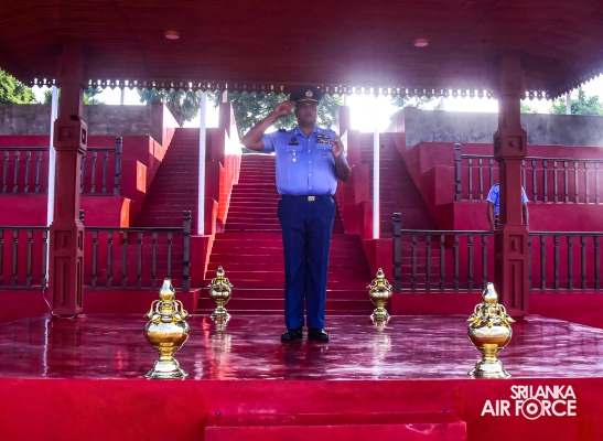 CHANGE OF COMMAND OF THE SLAF ACADEMY CHINA BAY