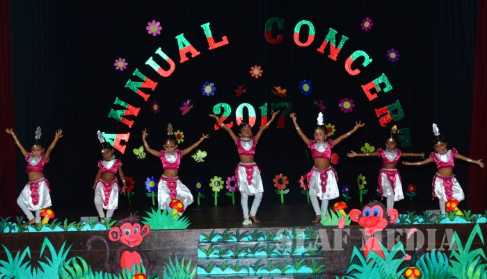 Annual Concert of SLAF Pre-School China Bay 2017
