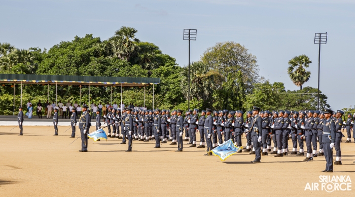 COMMANDER'S INSPECTION OF SLAF ACADEMY CHINA BAY