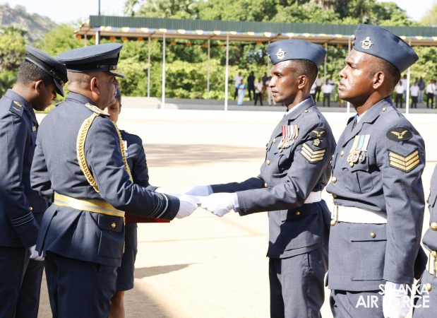 COMMANDER'S INSPECTION OF SLAF ACADEMY CHINA BAY