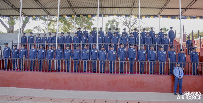 COMMANDER'S INSPECTION OF SLAF ACADEMY CHINA BAY
