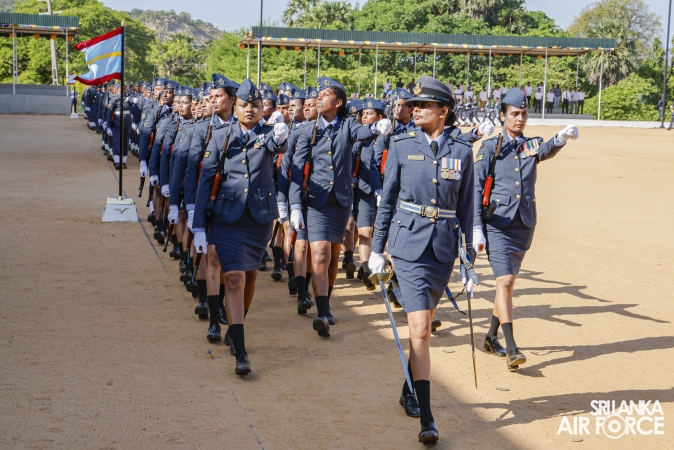 COMMANDER'S INSPECTION OF SLAF ACADEMY CHINA BAY