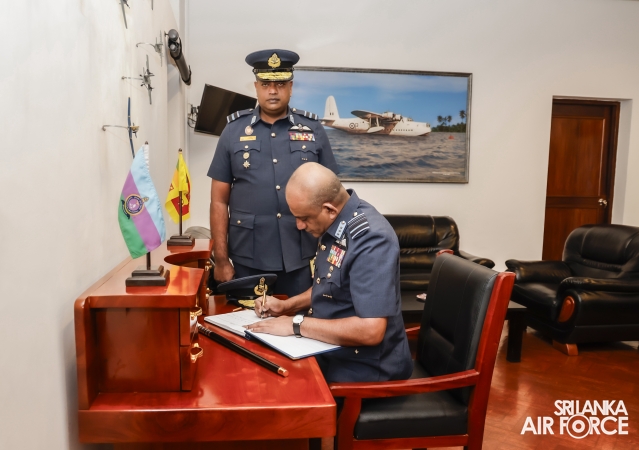 COMMANDER'S INSPECTION OF SLAF ACADEMY CHINA BAY