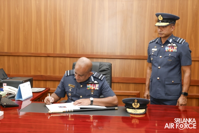 COMMANDER'S INSPECTION OF SLAF ACADEMY CHINA BAY