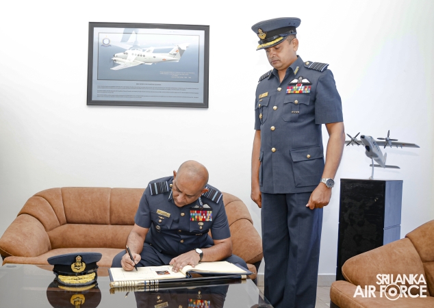 COMMANDER'S INSPECTION OF SLAF ACADEMY CHINA BAY