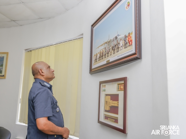 COMMANDER'S INSPECTION OF SLAF ACADEMY CHINA BAY