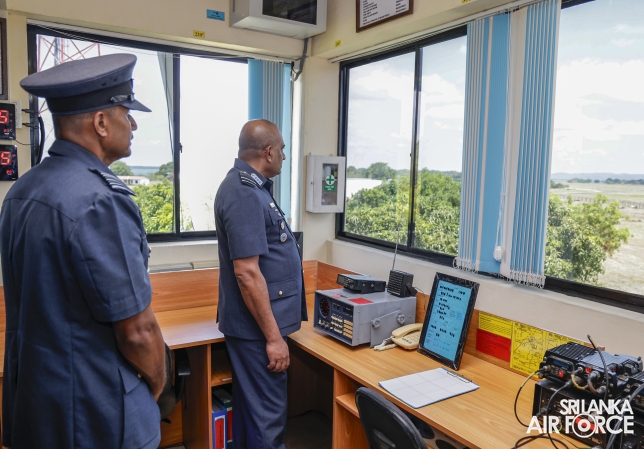 COMMANDER'S INSPECTION OF SLAF ACADEMY CHINA BAY