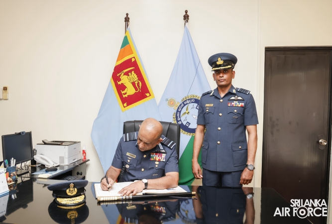 COMMANDER'S INSPECTION OF SLAF ACADEMY CHINA BAY