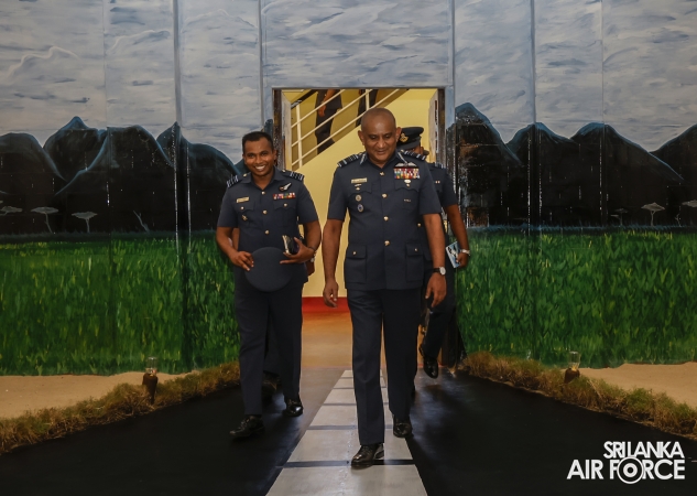 COMMANDER'S INSPECTION OF SLAF ACADEMY CHINA BAY