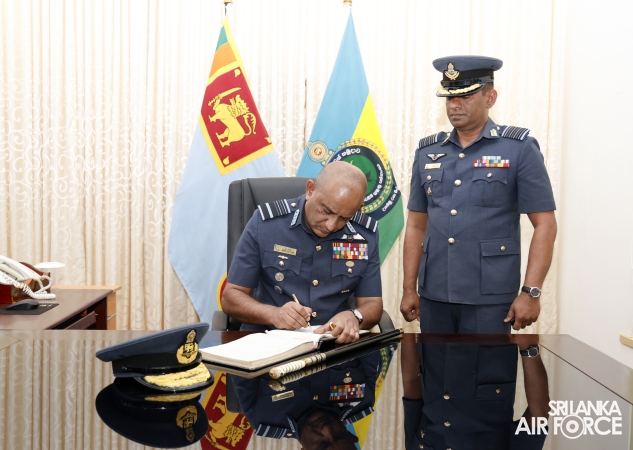 COMMANDER'S INSPECTION OF SLAF ACADEMY CHINA BAY