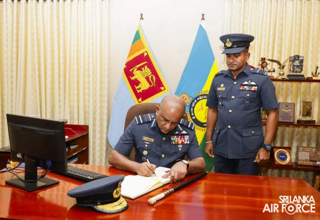 COMMANDER'S INSPECTION OF SLAF ACADEMY CHINA BAY