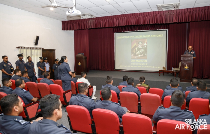 COMMANDER'S INSPECTION OF SLAF ACADEMY CHINA BAY