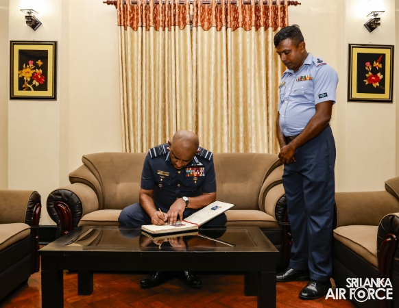 COMMANDER'S INSPECTION OF SLAF ACADEMY CHINA BAY