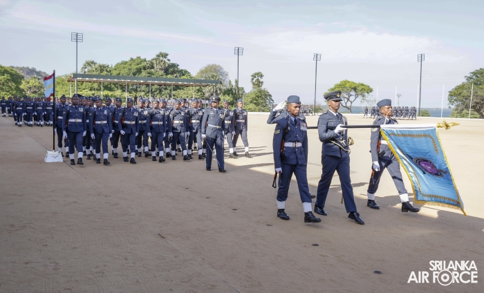 COMMANDER'S INSPECTION OF SLAF ACADEMY CHINA BAY