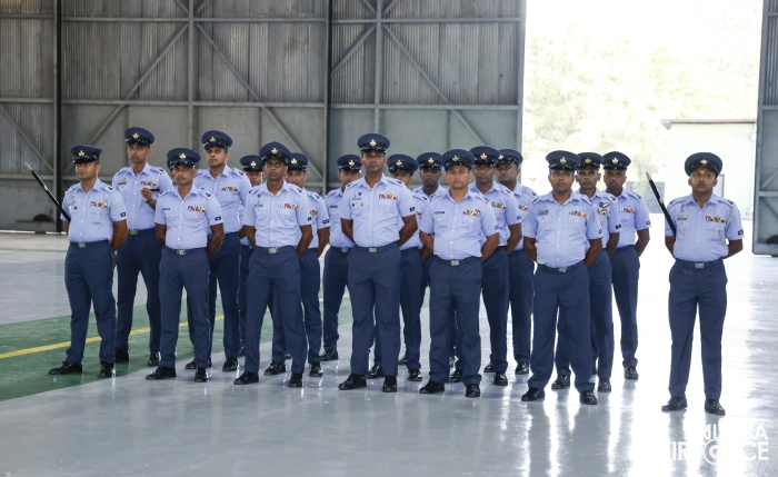 COMMANDER'S INSPECTION OF SLAF ACADEMY CHINA BAY