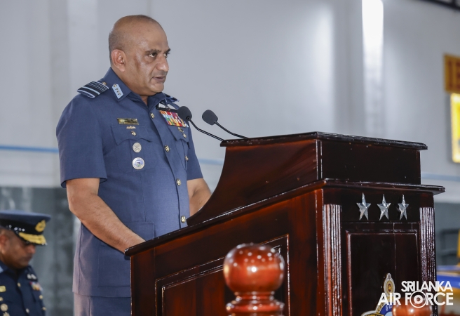 COMMANDER'S INSPECTION OF SLAF ACADEMY CHINA BAY