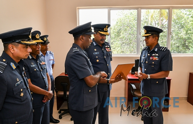 Commander Declares Open New Welfare and Recreational Facilities at SLAF Academy China Bay