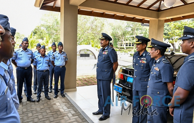 Commander Declares Open New Welfare and Recreational Facilities at SLAF Academy China Bay