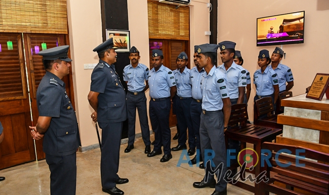 Commander Declares Open New Welfare and Recreational Facilities at SLAF Academy China Bay