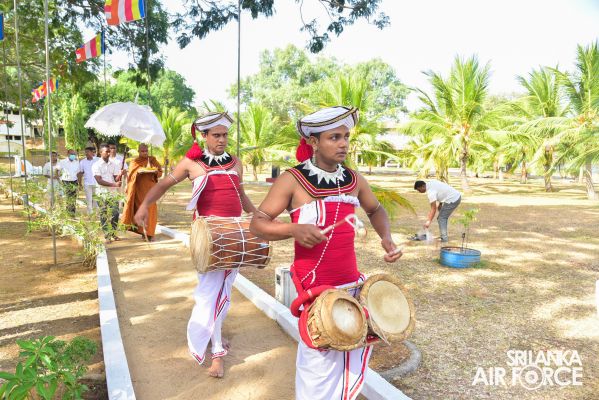 SLAF ACADEMY CHINA BAY CELEBRATES POSON FESTIVAL