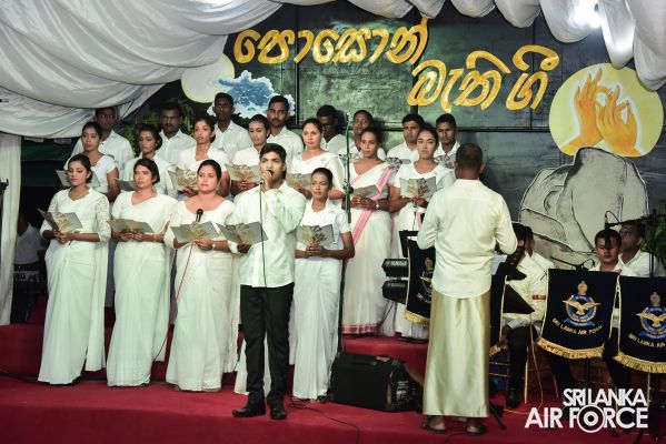 SLAF ACADEMY CHINA BAY CELEBRATES POSON FESTIVAL