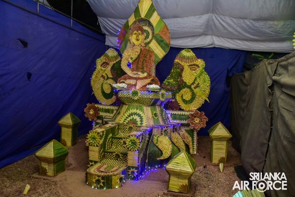 SLAF ACADEMY CHINA BAY CELEBRATES POSON FESTIVAL