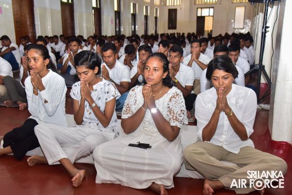 SLAF ACADEMY CHINA BAY CELEBRATES POSON FESTIVAL