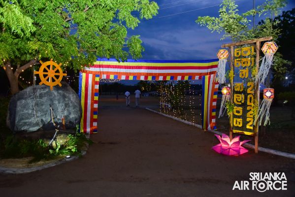 SLAF ACADEMY CHINA BAY CELEBRATES POSON FESTIVAL