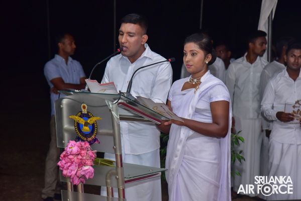 SLAF ACADEMY CHINA BAY CELEBRATES POSON FESTIVAL