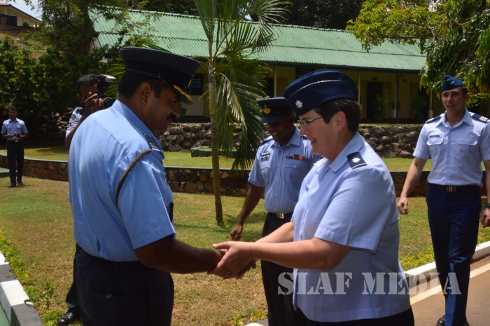 US Air Force
Academy Cadets Visit SLAF Academy China bay