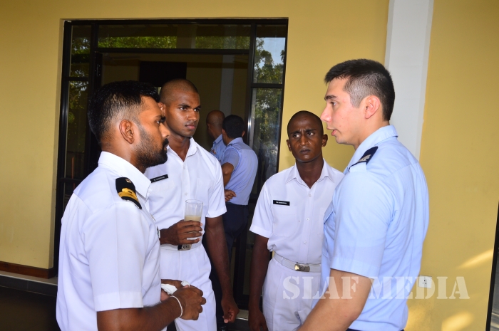 US Air Force Academy Cadets Visit SLAF Academy China bay