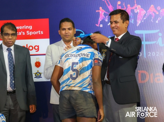 SRI LANKA
SPORTS FIESTA 2024 CONCLUDES WITH THRILLING AIR FORCE COMMANDER’S CUP
RUGBY TOURNAMENT