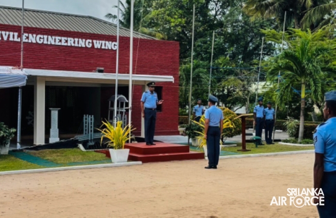 CIVIL ENGINEERING WING SLAF BASE KATUNAYAKE CELEBRATES 22ND ANNIVERSARY