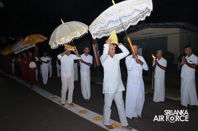CIVIL ENGINEERING WING SLAF BASE KATUNAYAKE CELEBRATES 22ND ANNIVERSARY