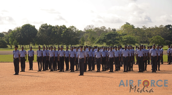 CHANGE OF COMMAND OF THE SLAF BASE ANURADHAPURA