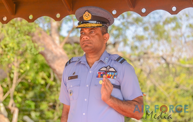 CHANGE OF COMMAND OF THE SLAF BASE ANURADHAPURA